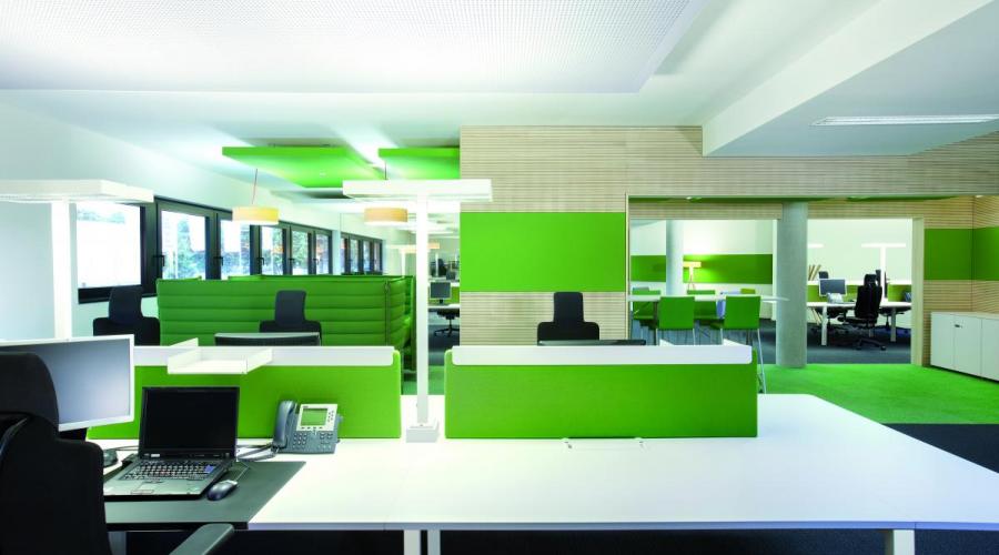 De verrassende effecten van kleurgebruik in een kantoorruimte